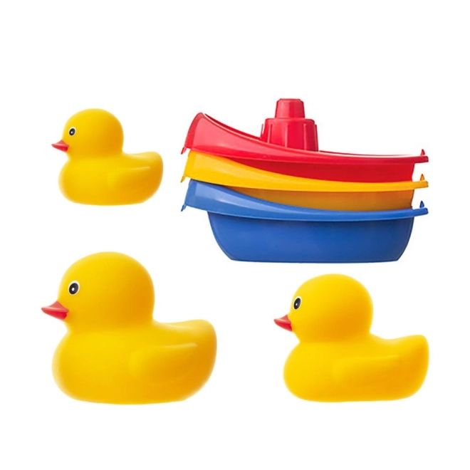 Bărcuțe colorate care pot fi stivuite