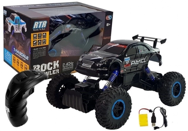 Mașină Monster Truck Offroad R/C Albastră