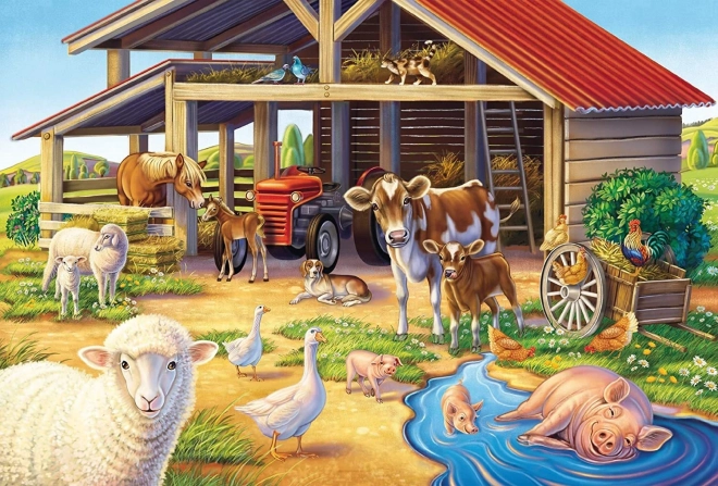 Puzzle Schimdt animalele mele preferate 3x48 piese