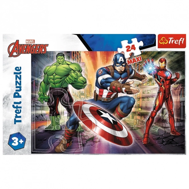 Puzzle Avengers Maxi 24 piese