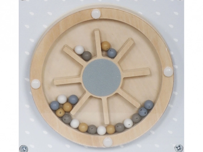 Cub educațional din lemn Montessori