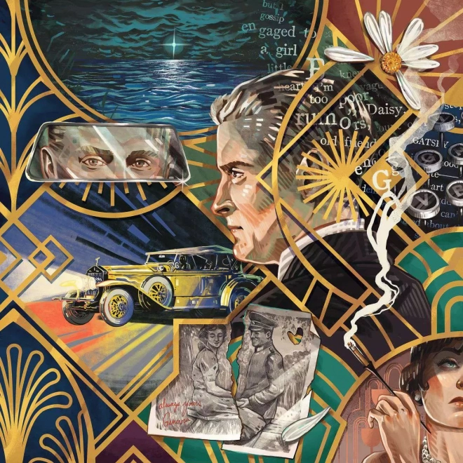 Puzzle RAVENSBURGER Art & Soul: Marele Gatsby