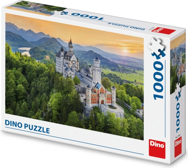 Puzzle Neuschwanstein Primăvara 1000 piese