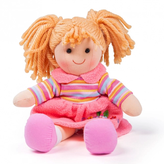 Păpușă textilă Jenny 28 cm de la Bigjigs Toys