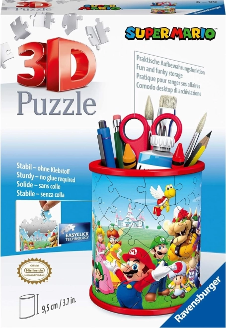 Puzzle 3D 54 Piese Super Mario Organizator