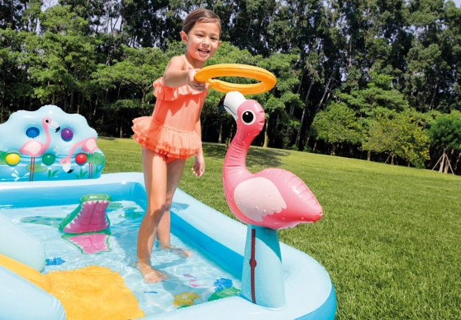 Tobogan de joacă piscină gonflabilă Intex