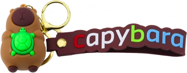 Pandantiv Capybara cu ţestoasă