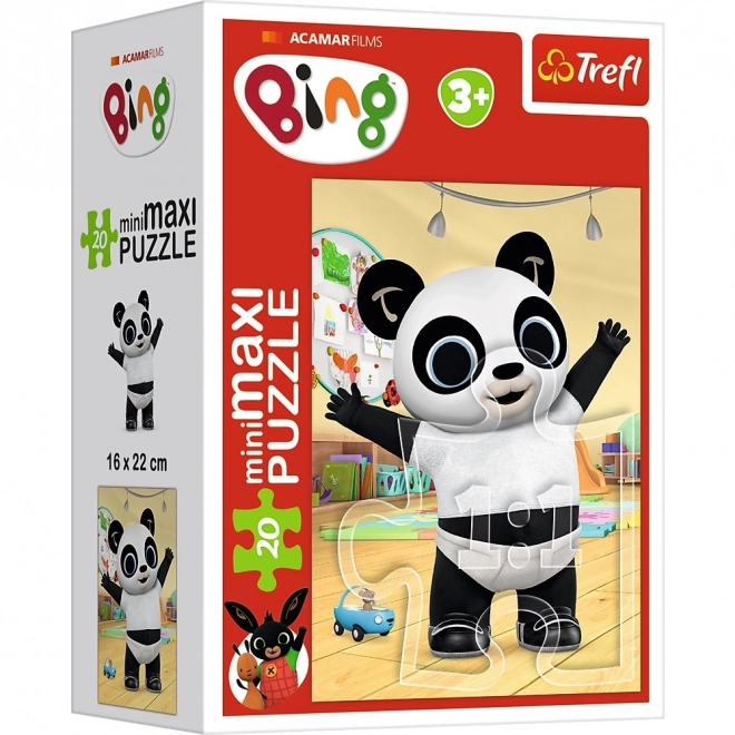 Puzzle miniMaxi 20 piese cu prietenii lui Bing