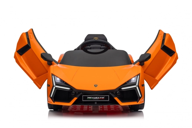 Mașină electrică pentru copii Lamborghini Revuelto portocalie