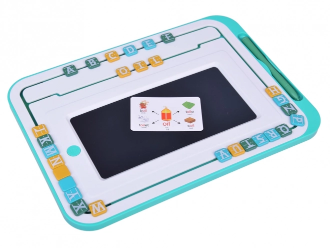 Set educativ 3 în 1 tablică LCD pentru învățarea englezei