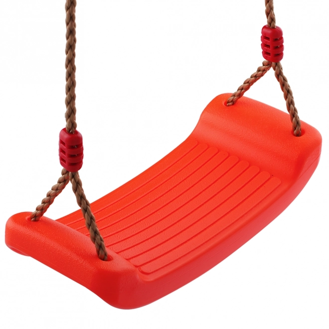 Balansoar din plastic roșu pentru copii