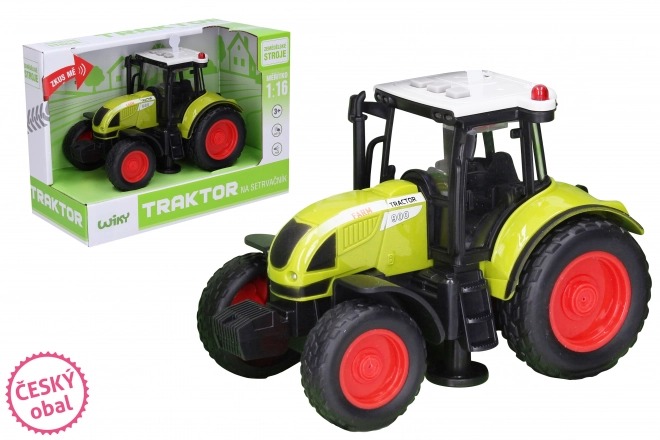 Tractor cu motor inerțial și efecte speciale 18 cm