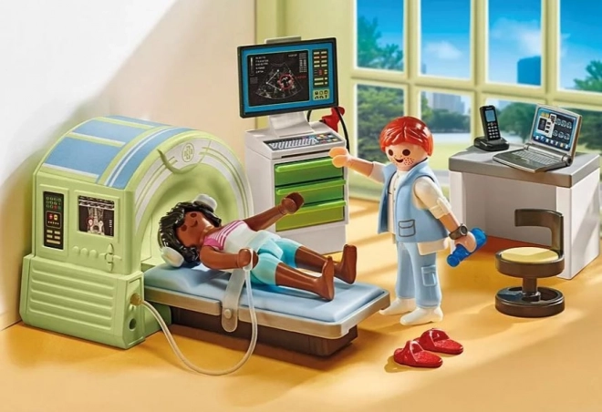 Figurine Playmobil Pacient În Timpul Rezonanței Magnetice