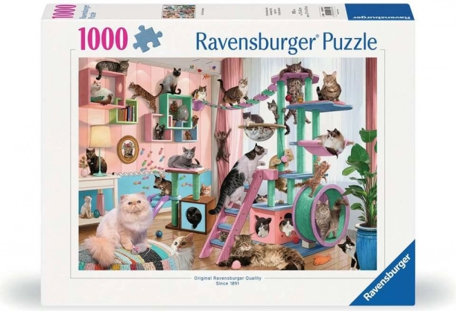 Puzzle Paradisul Pisicilor 1000 piese