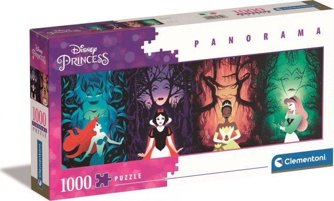 Puzzle panoramică Disney prințese 1000 piese