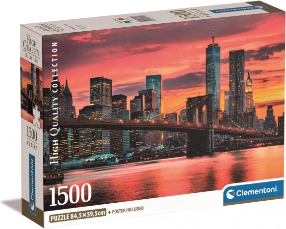 puzzle 1500 piese compact east river la amurg