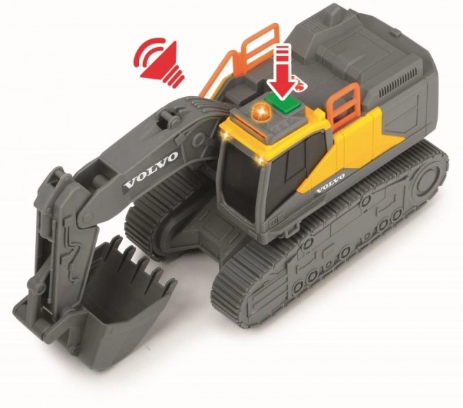 Excavator Volvo cu șenile 23 cm