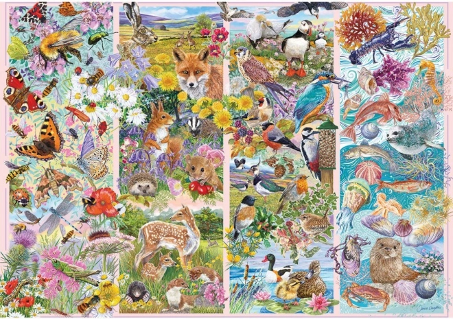 Puzzle Creaturi Curioase 500 piese