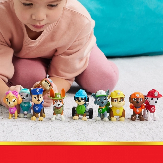 Set figurine Patrula Cățelușilor - Toți Cățelușii la Bord
