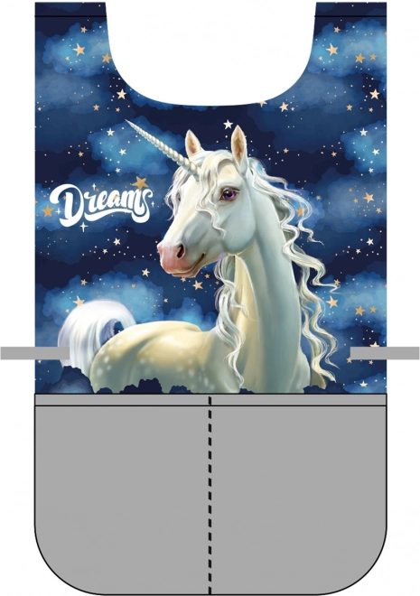 Poncho OXYBAG Unicorn pentru activități artistice