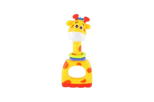 Jucărie zornăitoare girafă pentru bebeluși