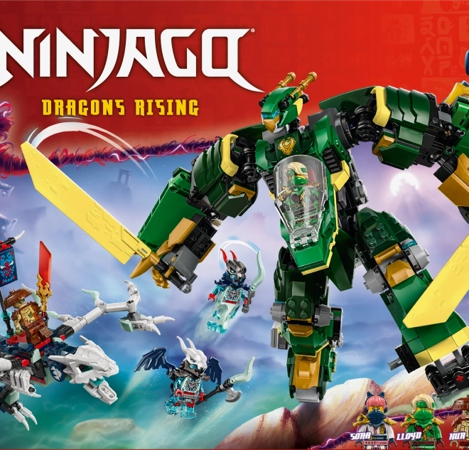 Robotul cu reacție al lui Lloyd din Lego Ninjago