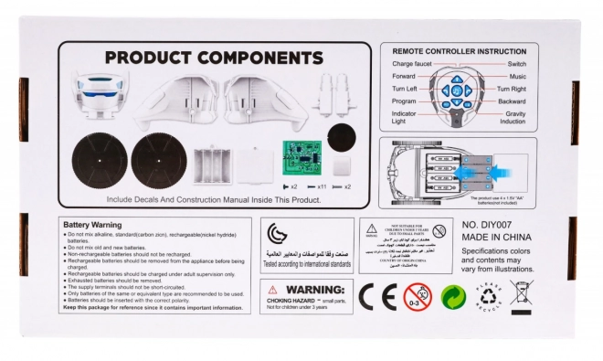 Robot inteligent controlat de ceas pentru copii 6+