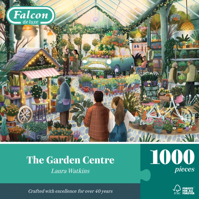 Puzzle Centrul Grădinilor 1000 de piese