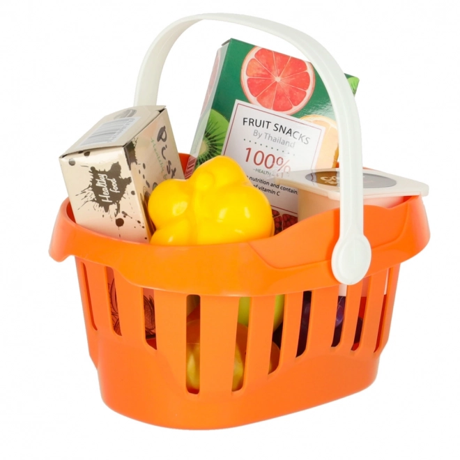 Casă de marcat pentru copii supermarkete cu accesorii 36 buc