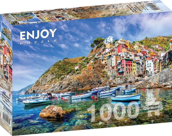 Puzzle Riomaggiore, Cinque Terre, Italia 1000 piese