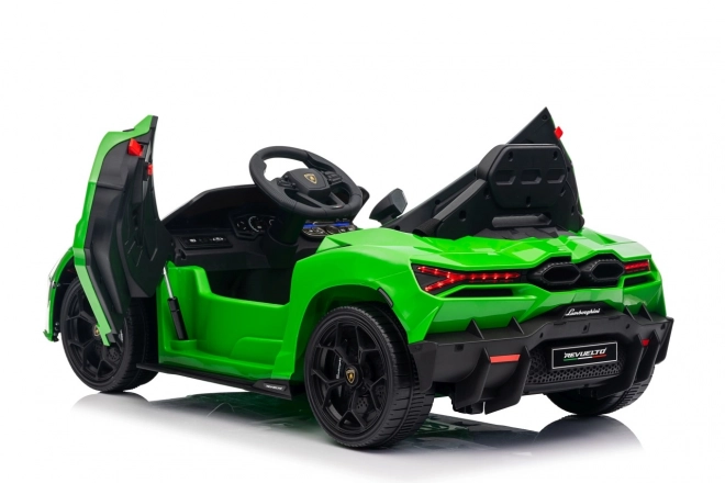 Mașinuță electrică Lamborghini Revuelto verde