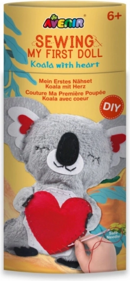 Set creativ Prima mea păpușă de cusut - Koala