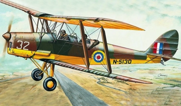 model avion d.h.82 tiger moth