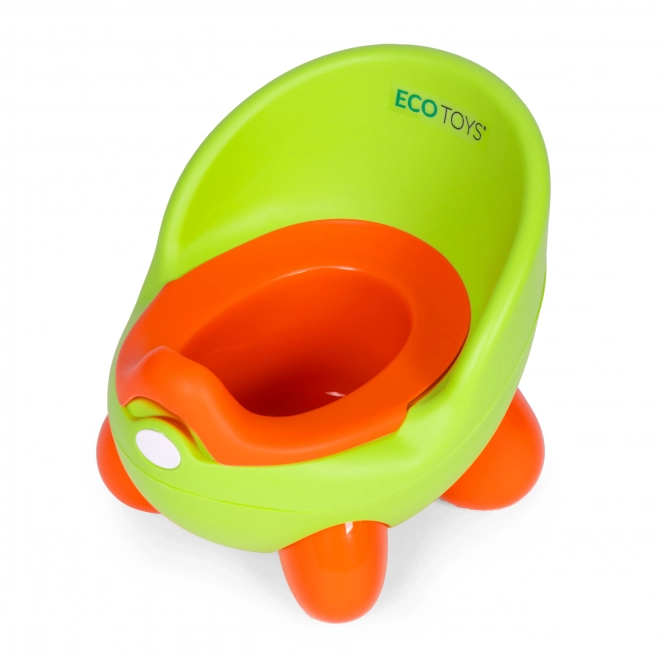 Toaletă olita pentru copii Ecotoys verde