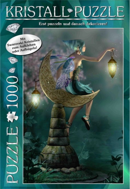 Puzzle cu diamante Swarovski Zâna Visurilor 1000 de piese