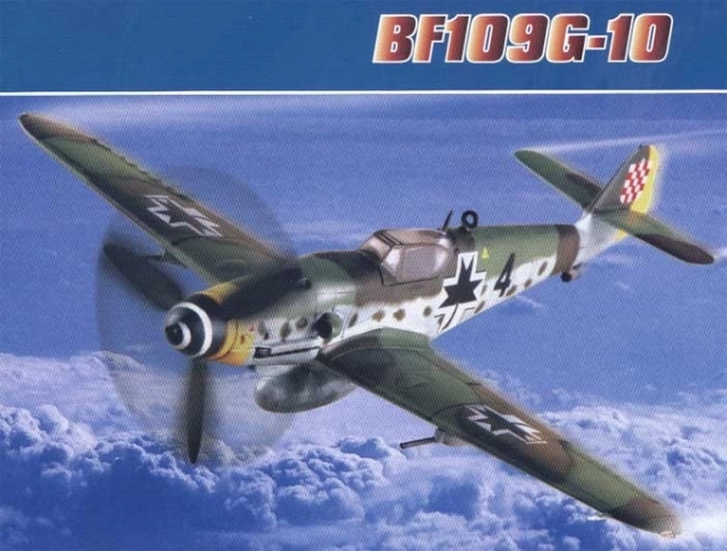 Model avion Messerschmitt Bf 109 G-10 de la Hobby Boss