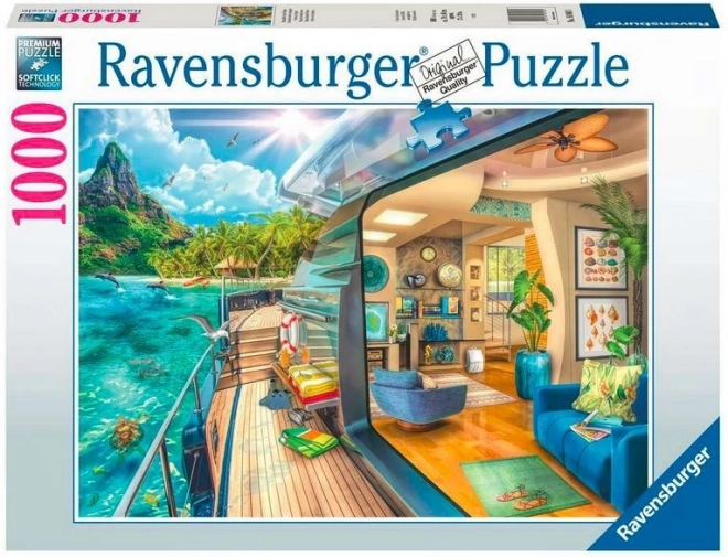 Puzzle Ravensburger 1000 piese: Carnavalul întunecat