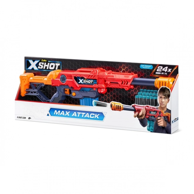 Lansator X-Shot Excel Max Attack 24 de săgeți