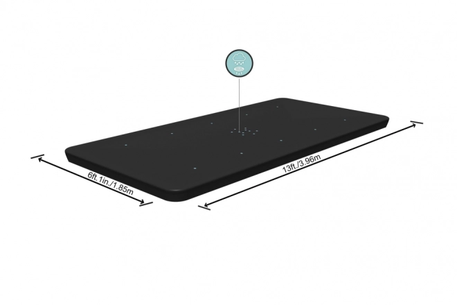 Capac pentru piscină Bestway 404/412 cm x 201 cm