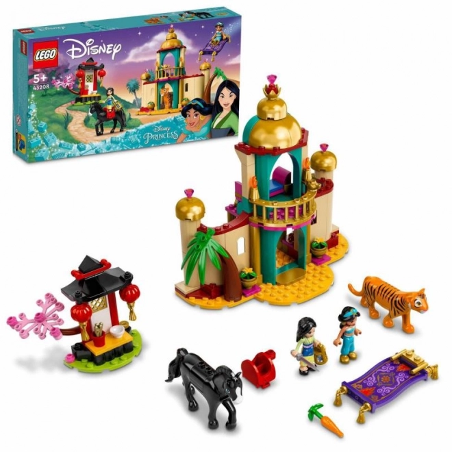 LEGO Disney 43208 Aventurile lui Jasmine și Mulan