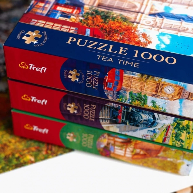 Puzzle 1000 de piese Premium Plus Tea Time venituri necazuri
