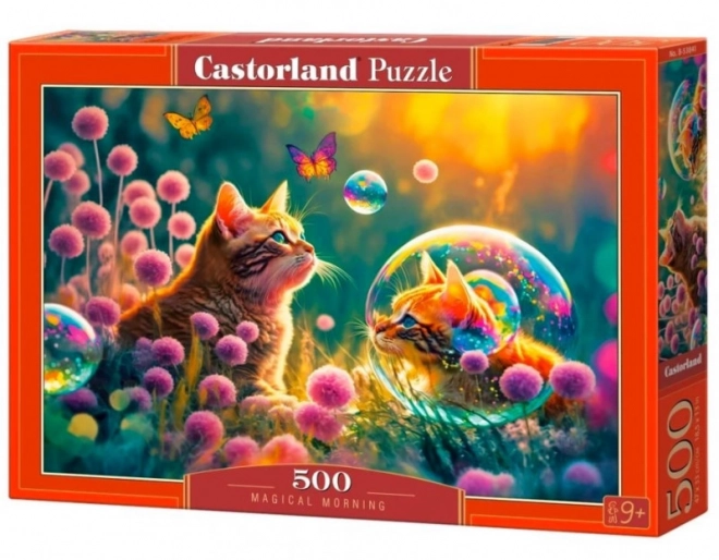 Puzzle Pisica Dimineața Magică 500 de piese