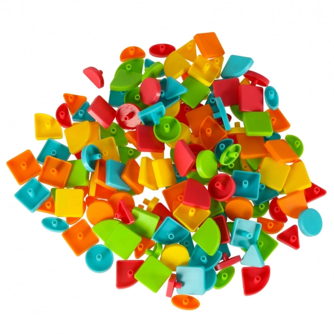 Puzzle mozaică creativă și logică cu forme geometrice