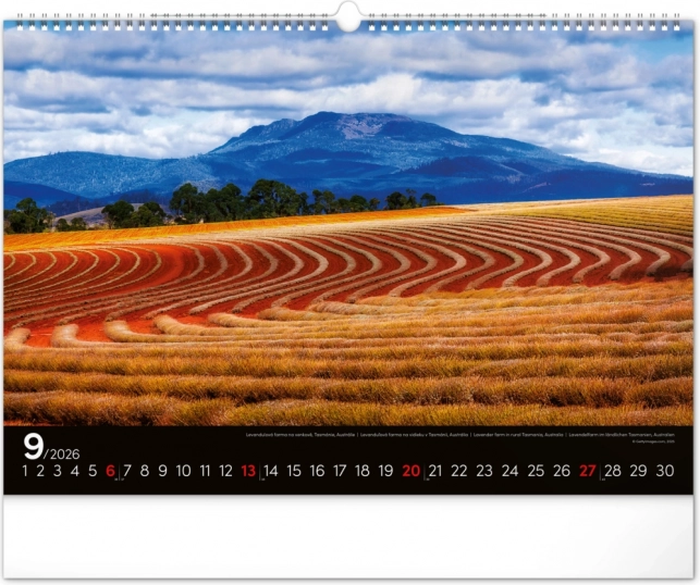 Calendar de perete Peisaje 2026