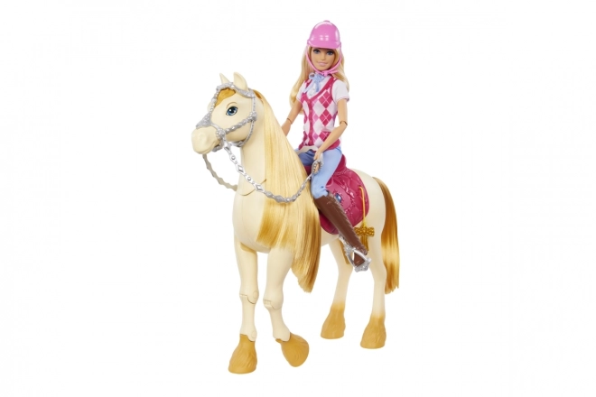 Păpușa Barbie călăreață Malibu