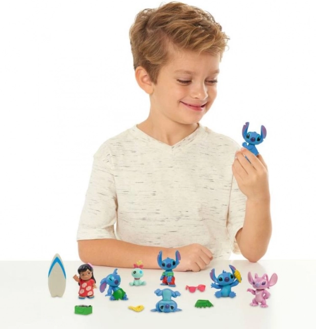 Set de figurine Stitch Deluxe