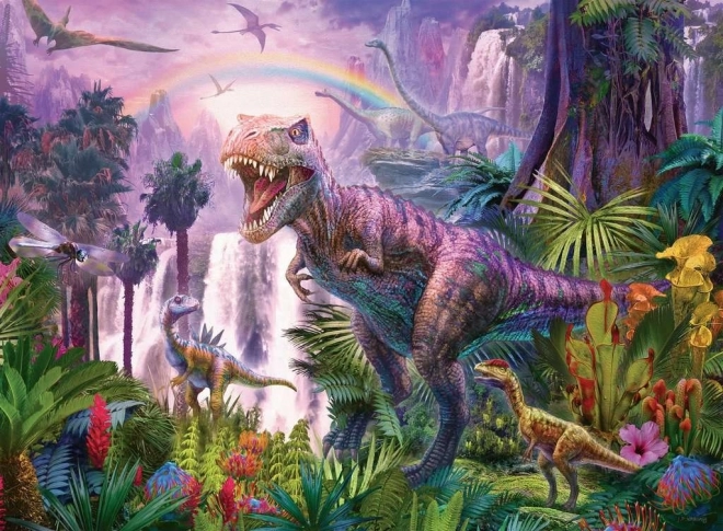 Puzzle Lumea Dinozaurilor 200 Piese