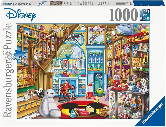 Puzzle magazin cu jucării Disney-Pixar 1000 piese