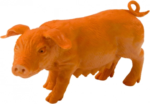 Set de figurine de animale domestice cal, capră, vacă, porc 4 buc
