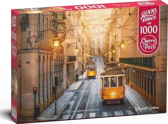 Puzzle Romantic Lisabona de la Cherry Pazzi - 1000 piese